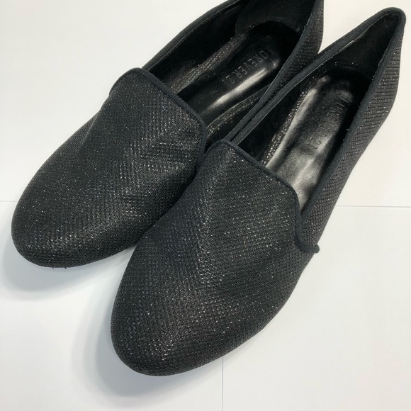 BRAND NEW - sparkly black flats - Picture 2 of 4